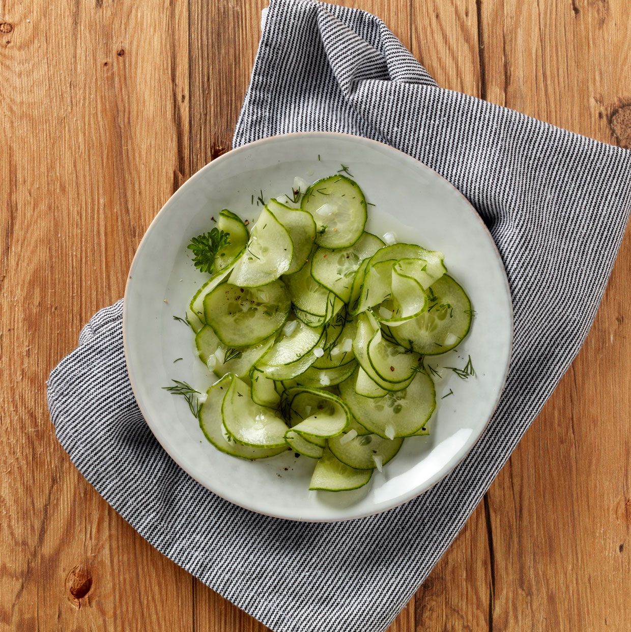 produkte, gurkensalat klar, wernsing, stimmungsbild, moodfoto